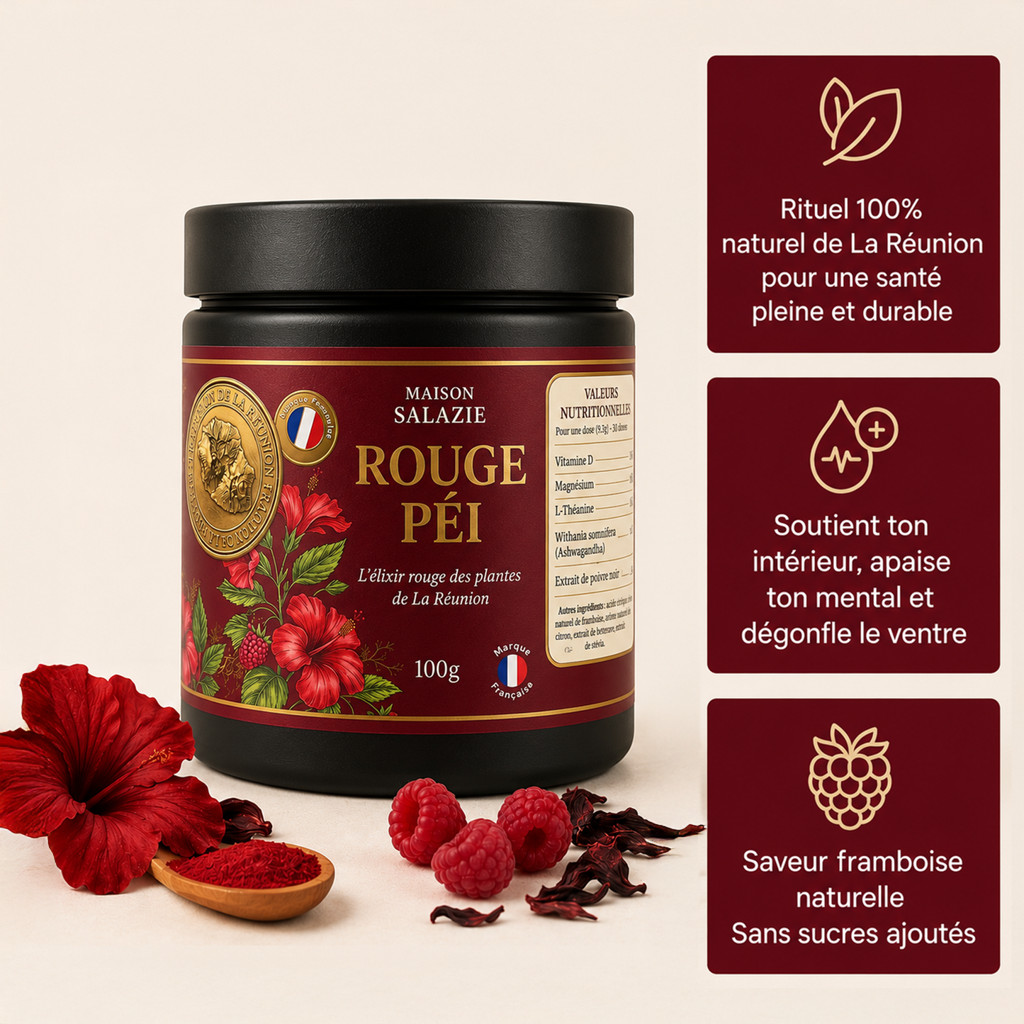 Rouge Péi : Le rituel ancestral du bien-être pour une santé pleine et durable.