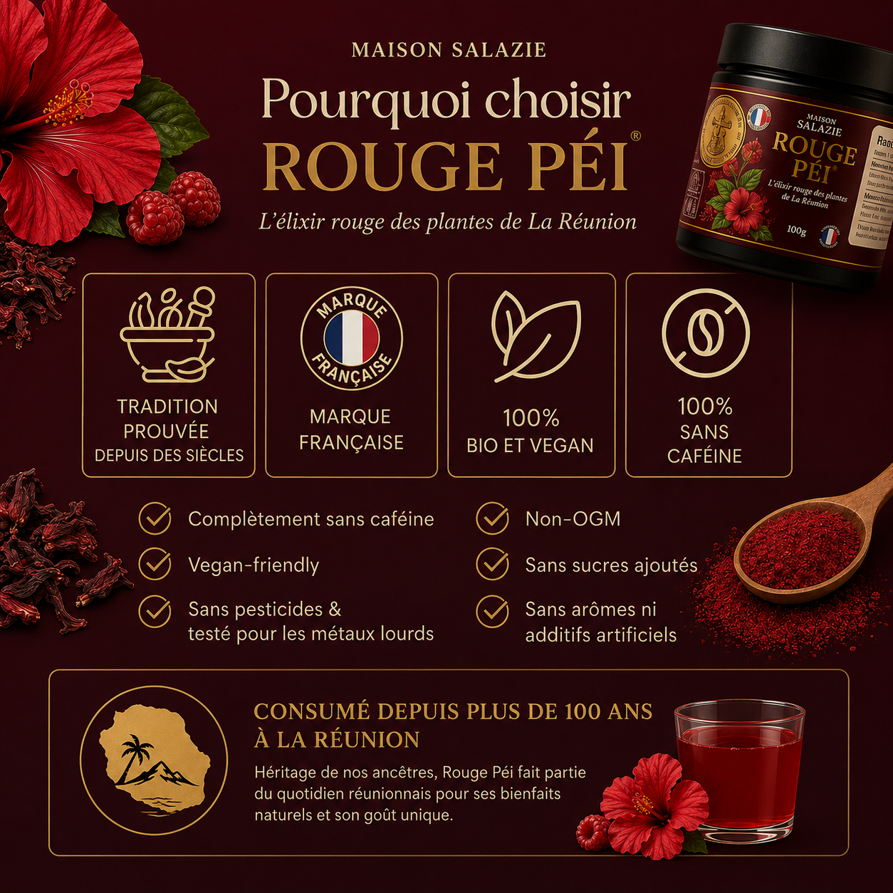 Rouge Péi : Le rituel ancestral du bien-être pour une santé pleine et durable.