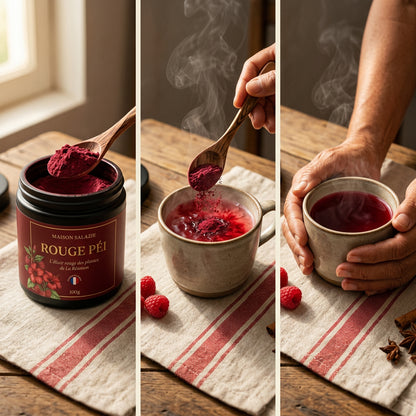 Rituel Rouge Péi étape par étape